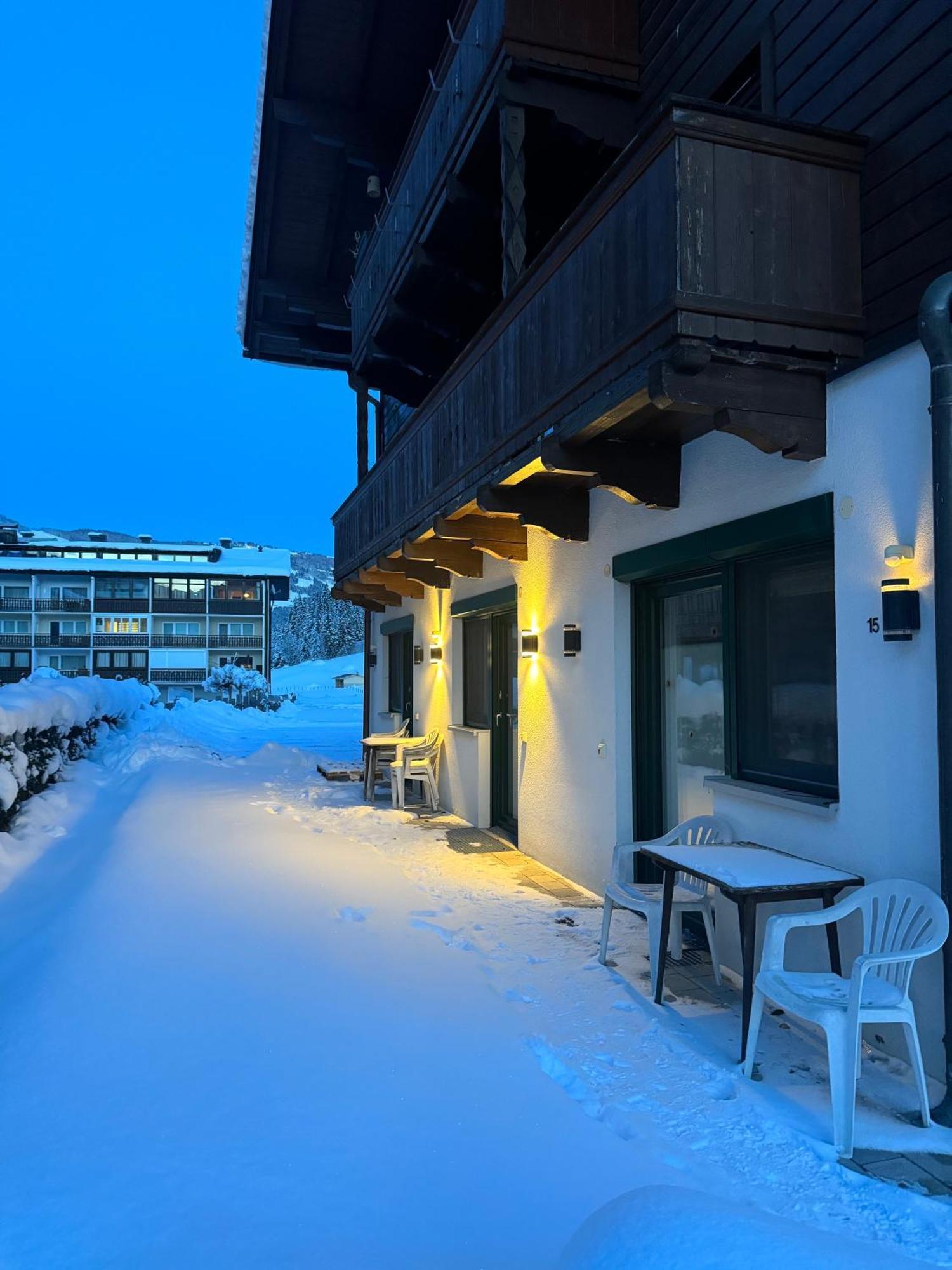 Skill Mountain Lodge - Ski Und Bike Hostel Im Sommer Mit Joker Card ザールバッハ・ヒンターグレム エクステリア 写真